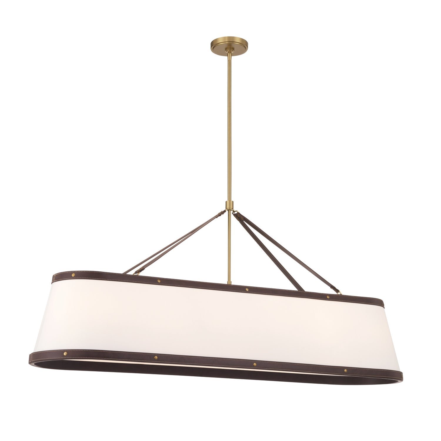 Mystras Oval Lineer Abajurlu Avize – image 2