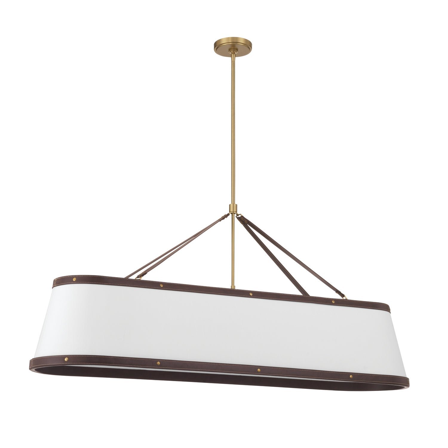 Mystras Oval Lineer Abajurlu Avize – image 3