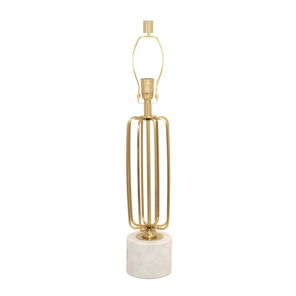 Bucine Cage Body Marble Table Lamp