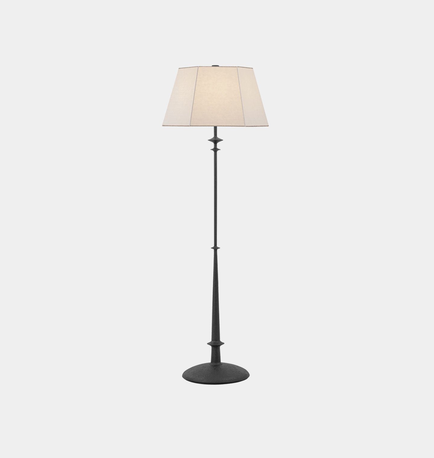 Ghar Wide Conical Shade Iron Floor Lamp