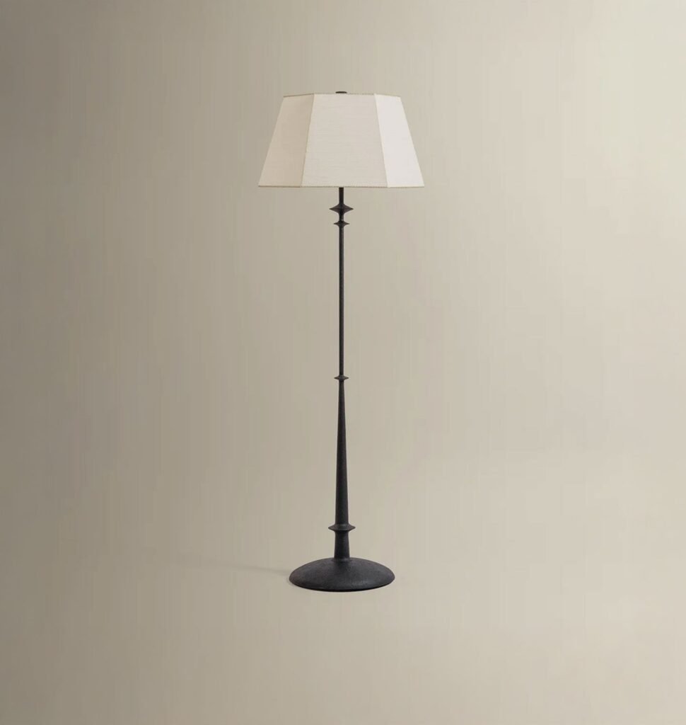 Ghar Wide Conical Shade Iron Floor Lamp – image 2