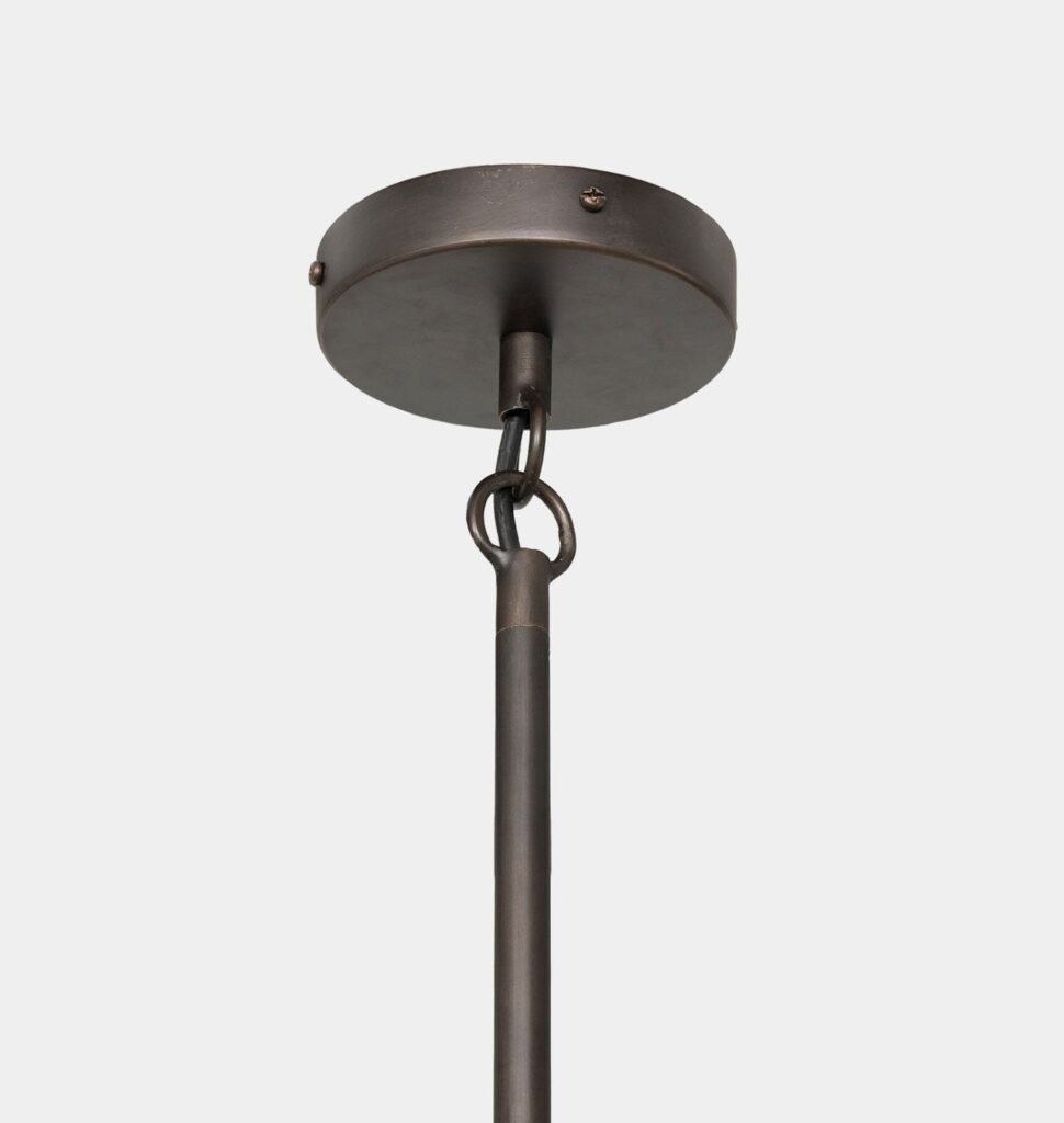 Perdika Black Iron Head Chandelier – image 3