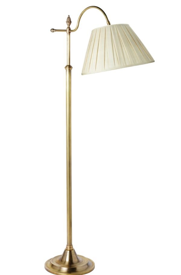 Masouri Wide Base Adjustable Arm Floor Lamp