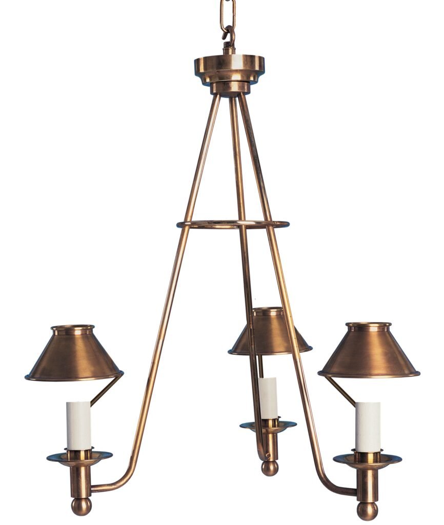 Nisyros Metal Şapkalı Avize