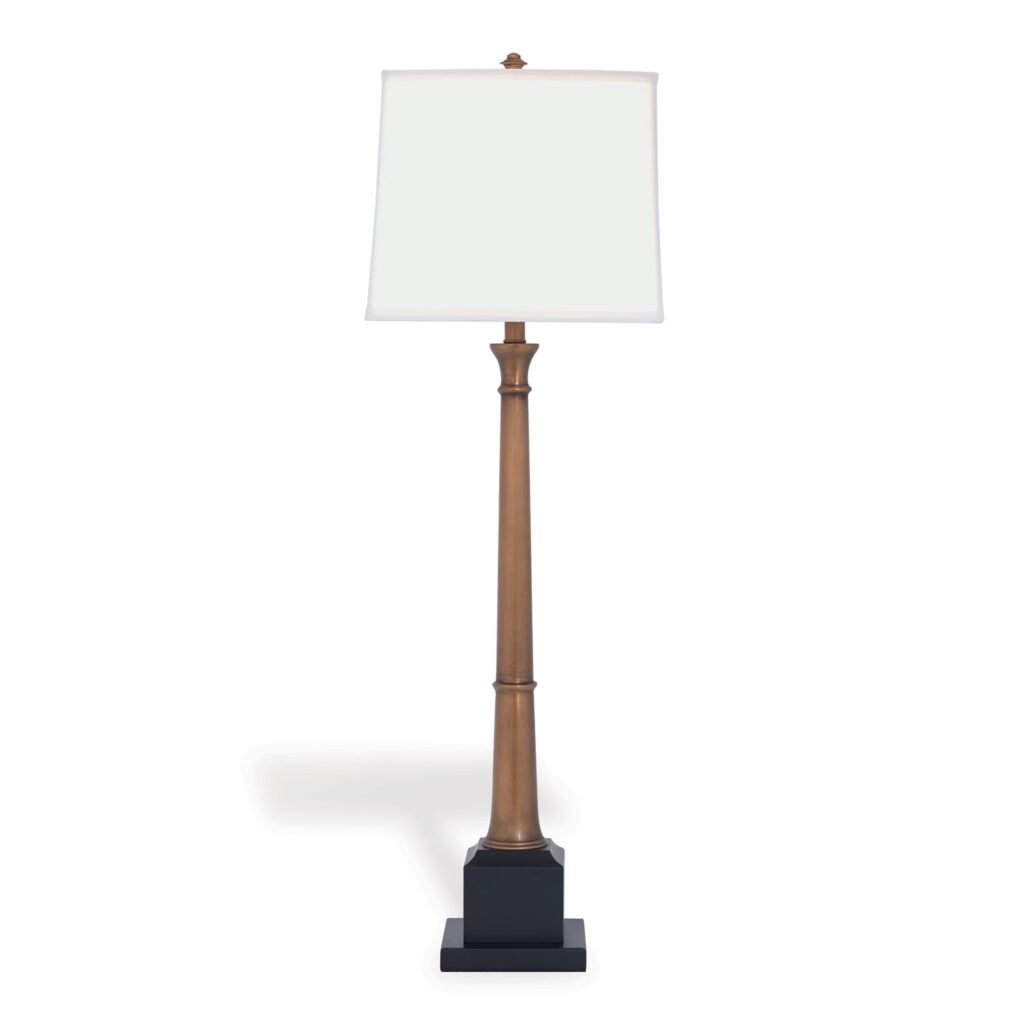 Pag Candlestick Shaped Brass Buffet Lamp – image 2