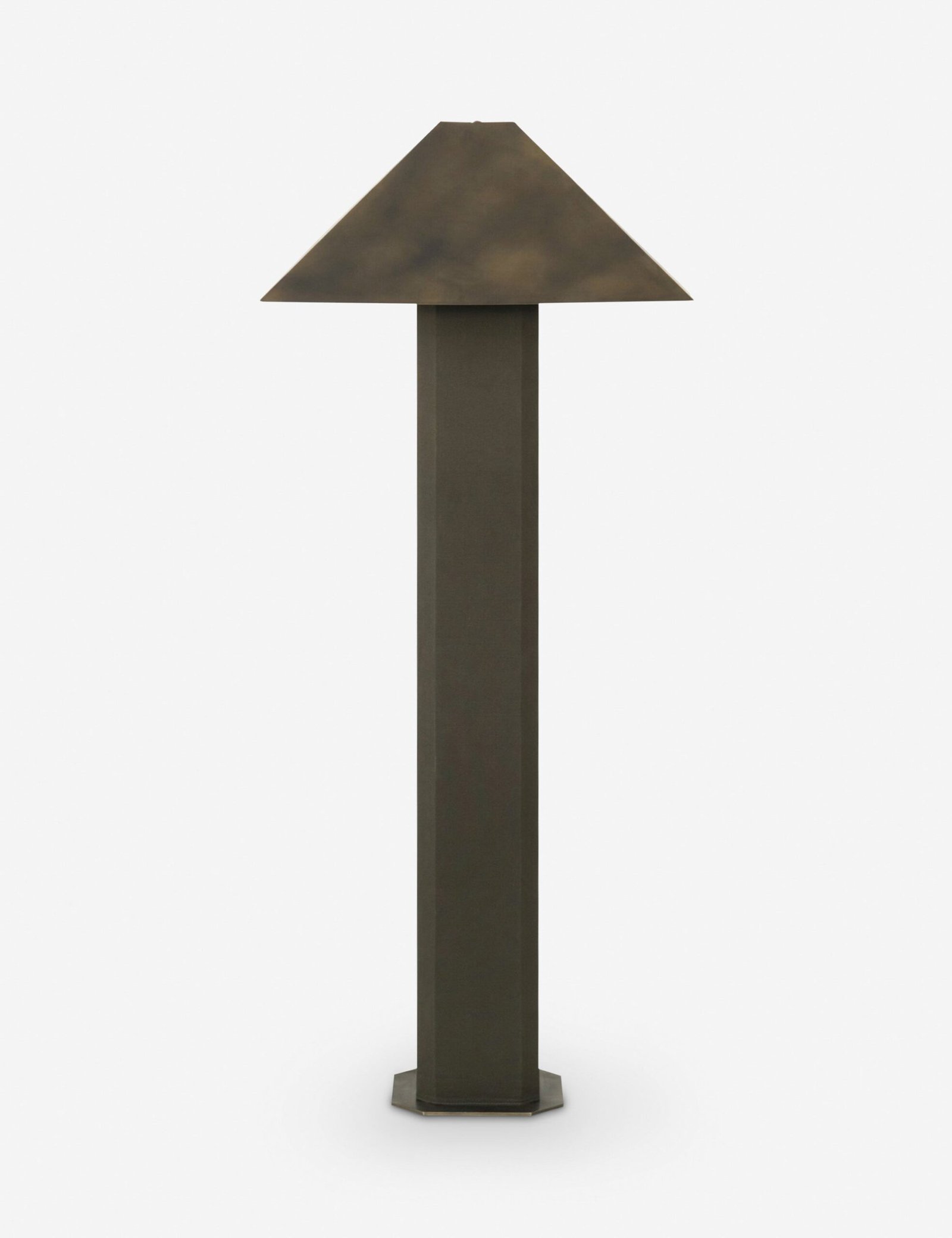 Llucmajor Dark Conical Shade Floor Lamp