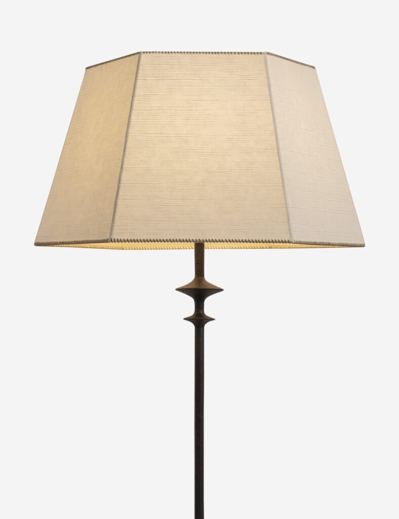 Curtarolo Octagonal Shade Floor Lamp