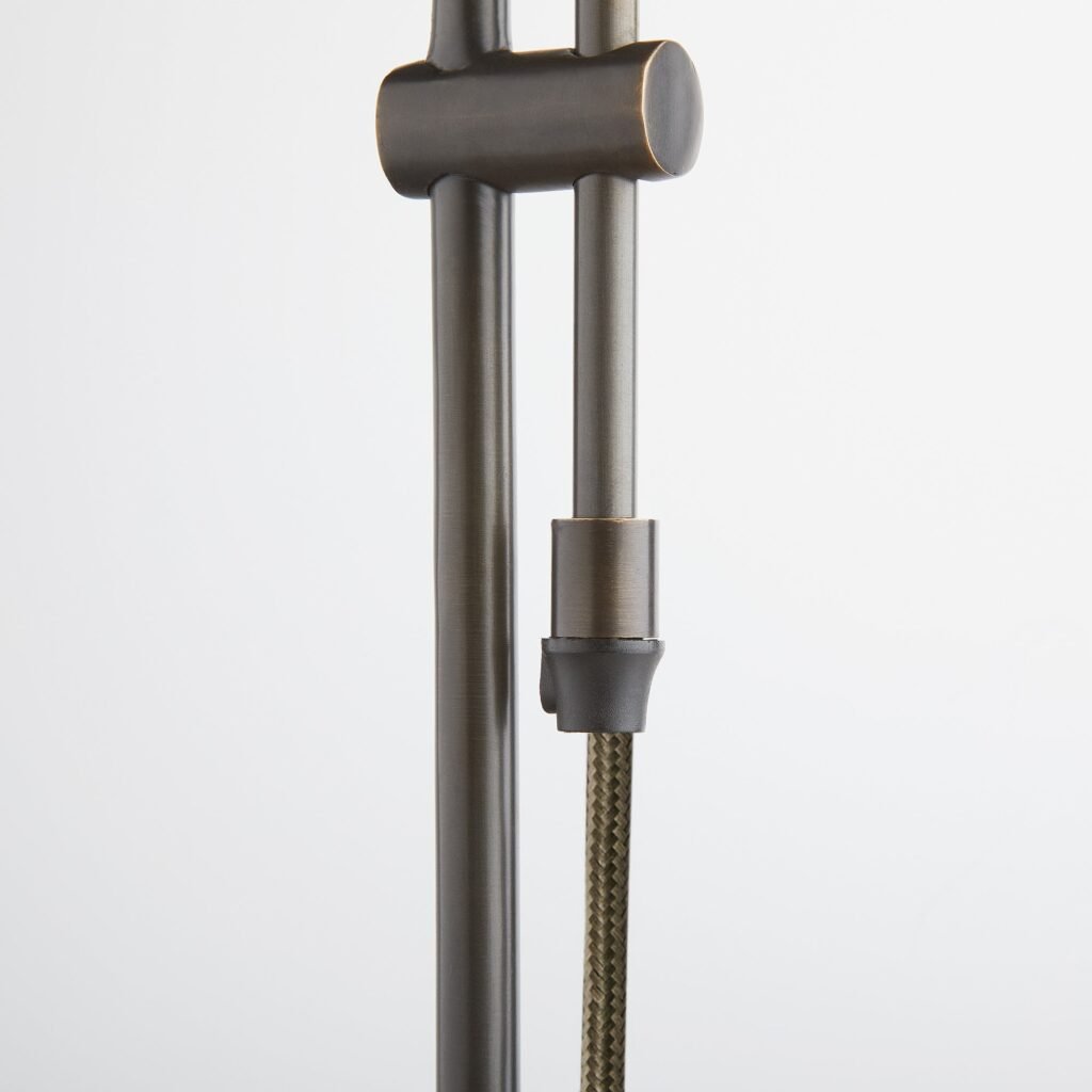 Tozeur Sürgülü Ayarlı Bronz Lambader – görsel 2