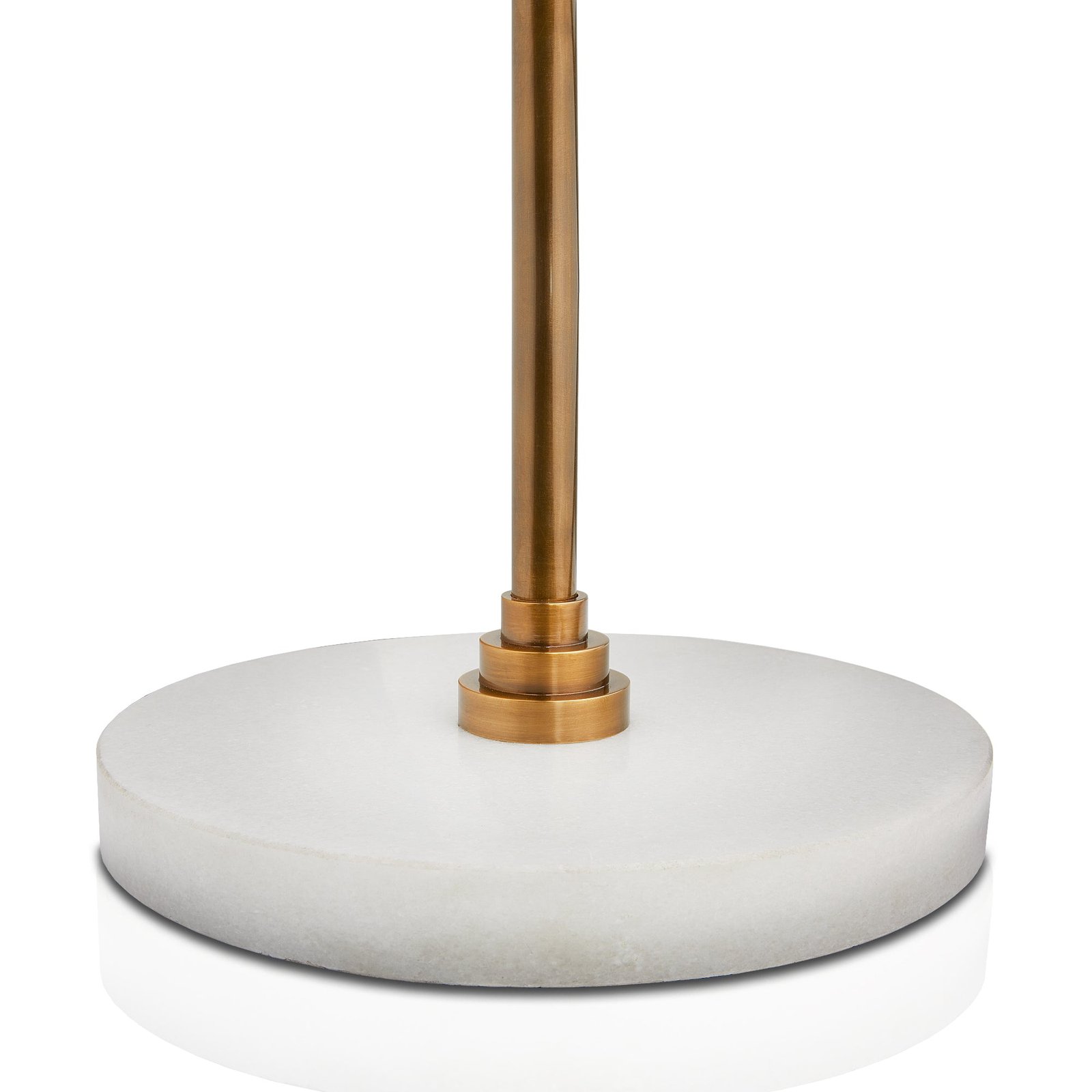 Alleghe Marble Base Arm Floor Lamp