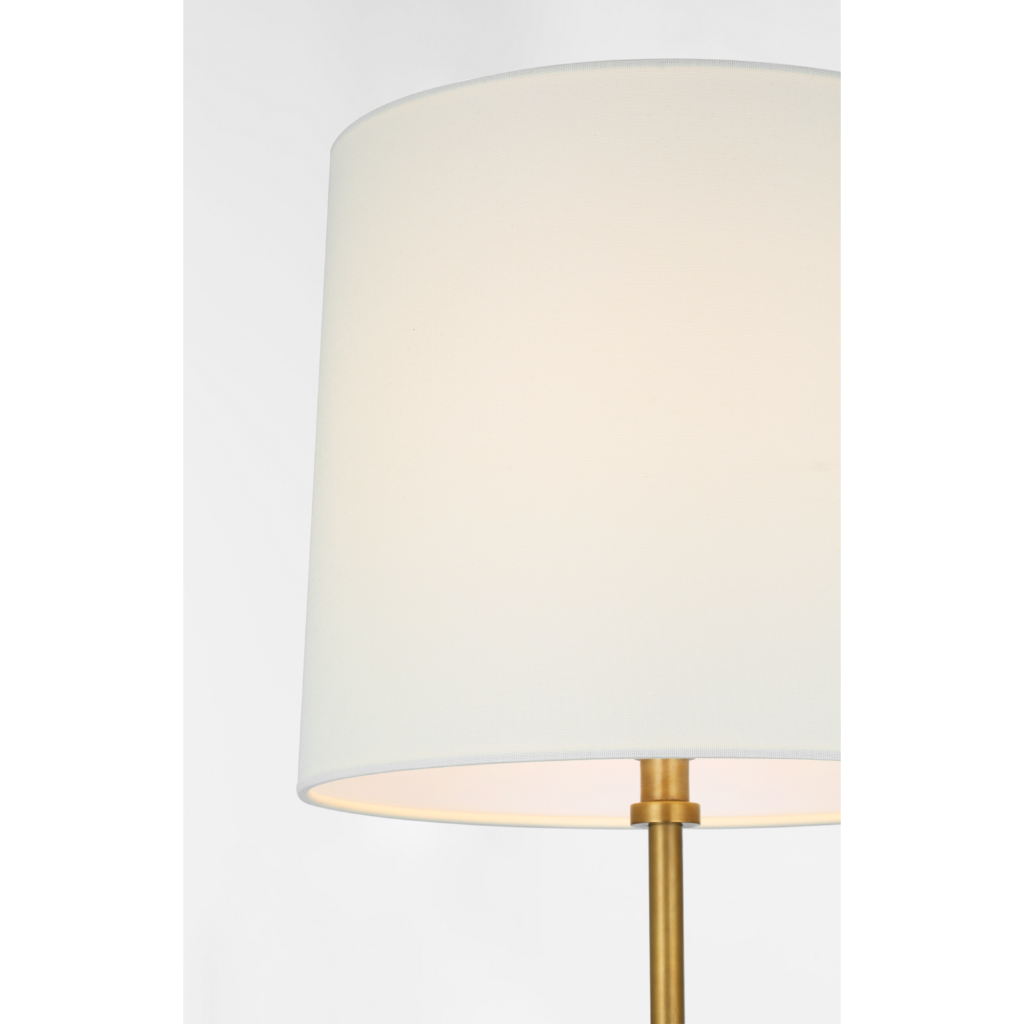 Acharavi Cylinder Base Brass Floor Lamp – image 3