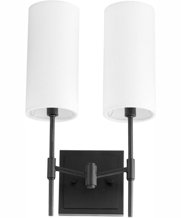 Sagama Kare Tablalı Çift Abajurlu Aplik