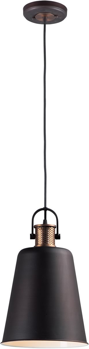 Bozava Bronze Brass Conical Metal Pendant