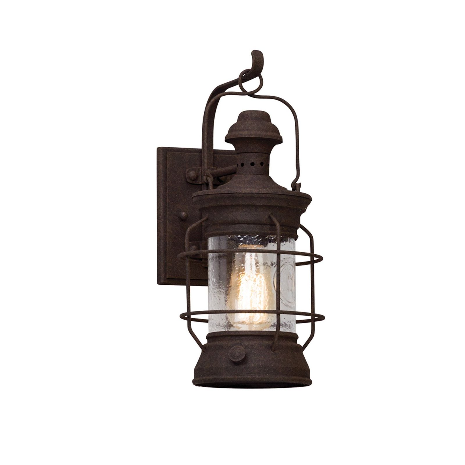 Sitia Classic Hanging Bronze Lantern Outdoor Wall Light