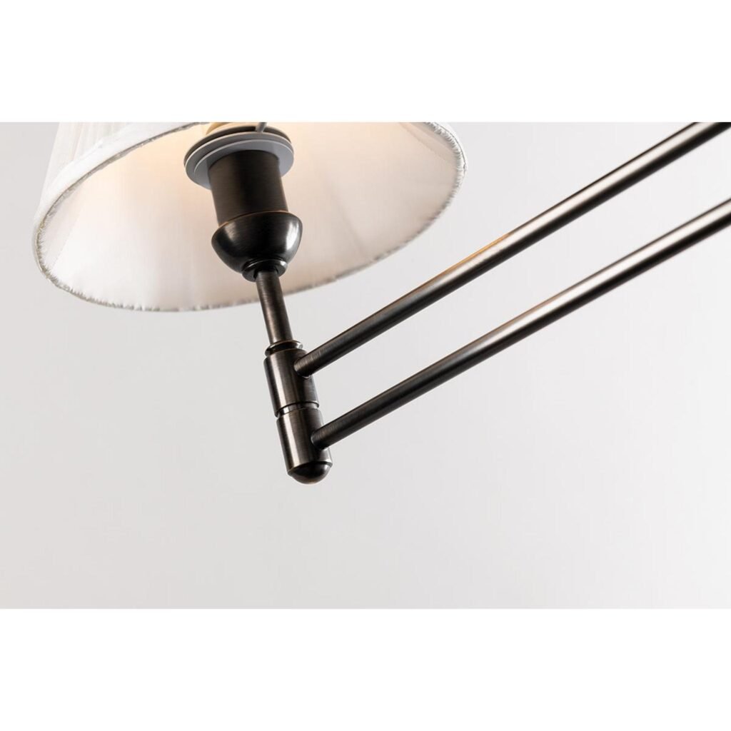 Assos Silk Shade Tripod Reading Floor Lamp – image 2