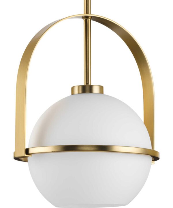 Torredembarra Opal Küre Bronz Çerçeveli Sarkıt