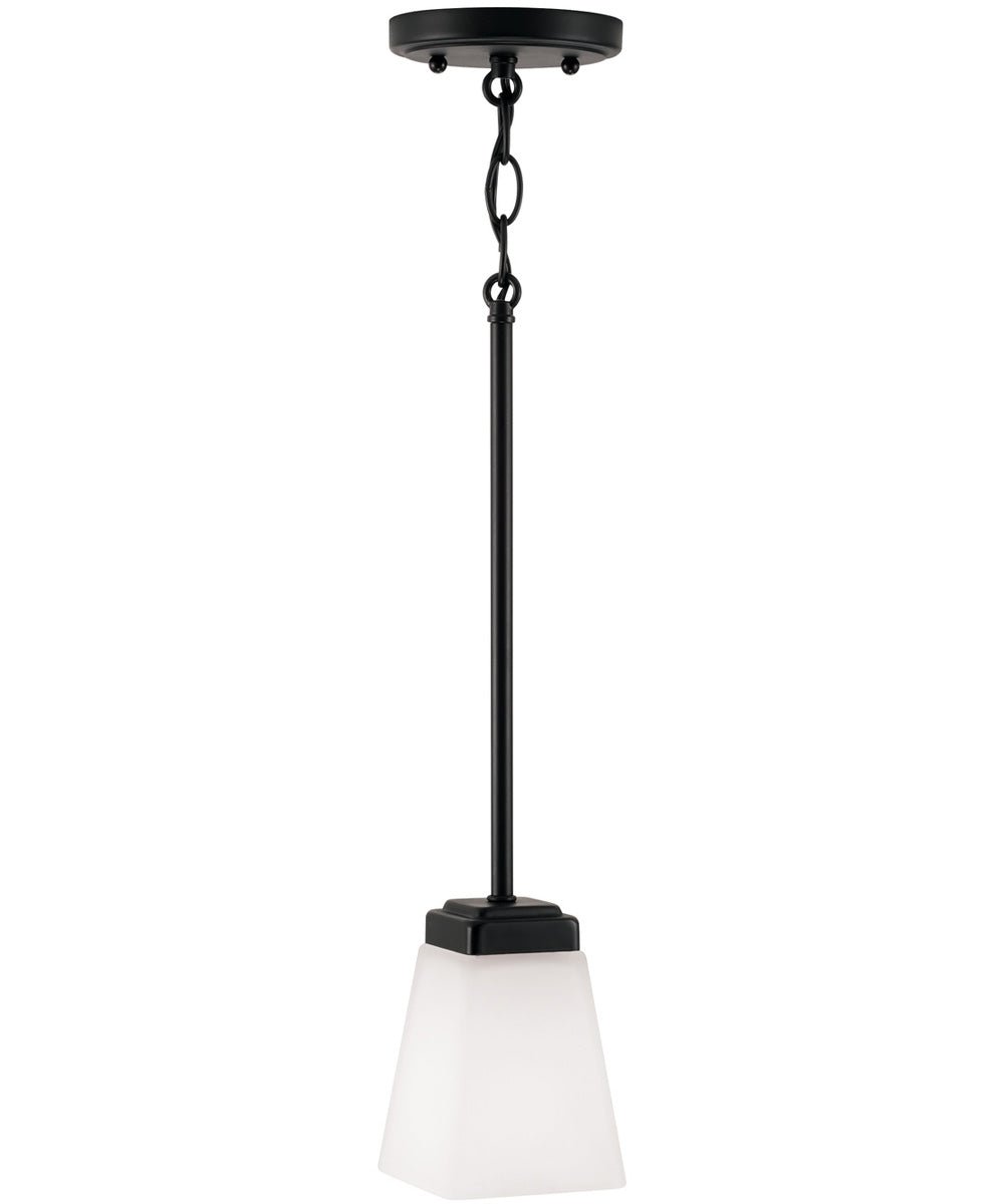 Fiumalbo Black White Glass Mini Pendant – image 3