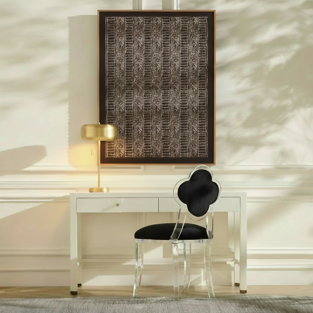 Risan Gold Plated Double Chain Table Lamp – image 2