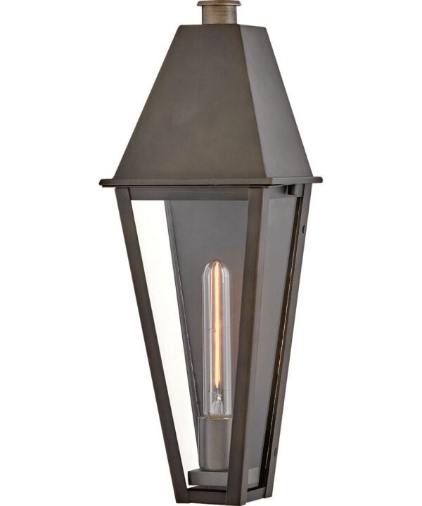 Carvoeiro Wide Roof Gas Lamp Shaped Outdoor Wall Light