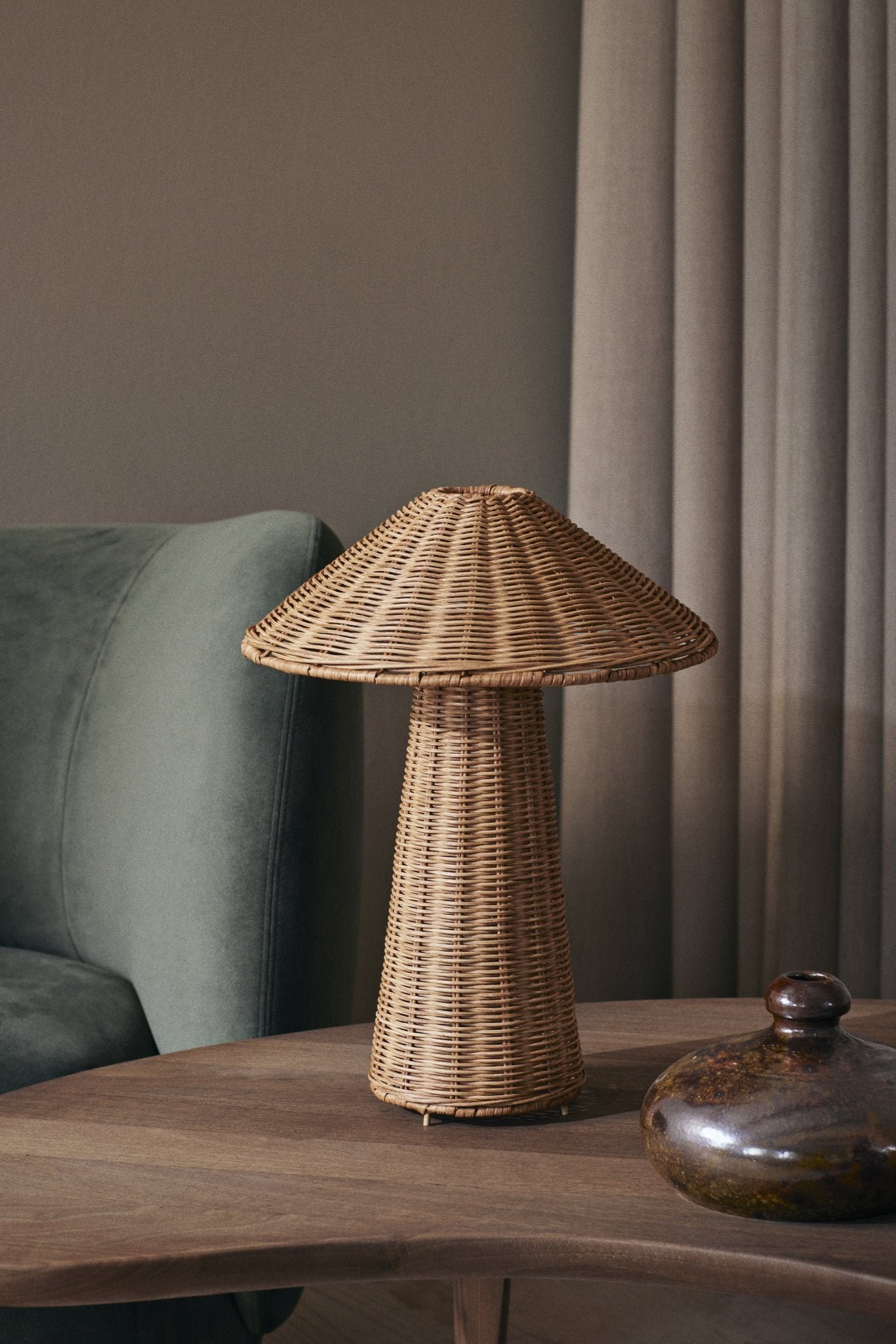 Bardolino Rattan Masa Lambası – image 2