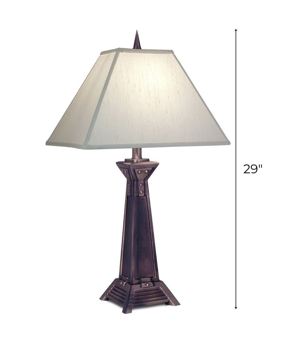 Aristi Antique Copper Table Lamp – image 3