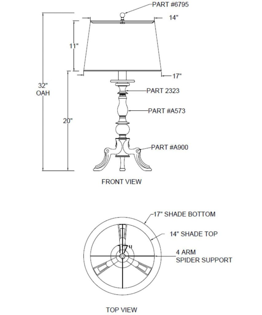 Monodendri Matte Black Table Lamp – image 3