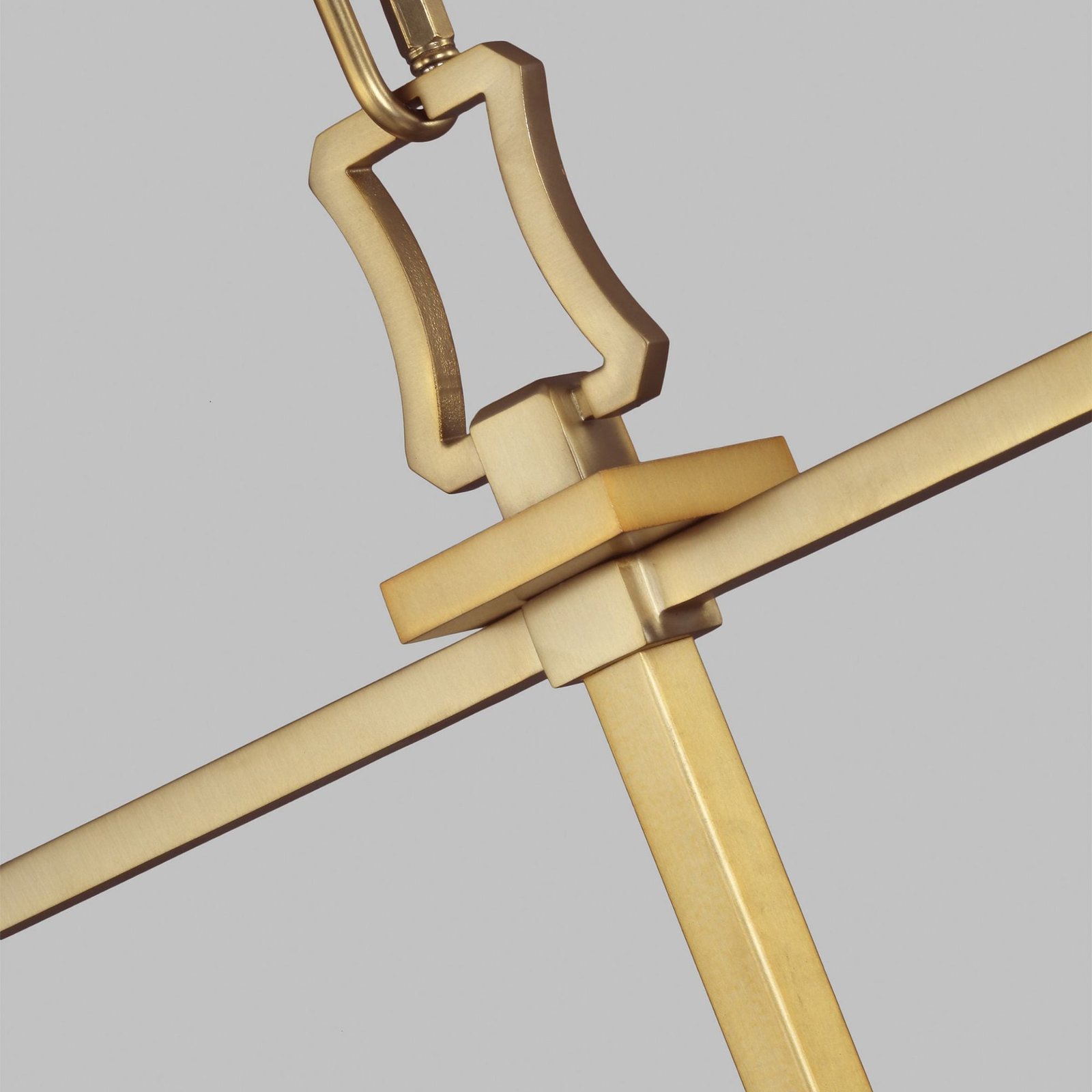 Monastir Brass Linear Lantern Chandelier – image 2