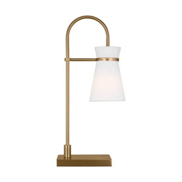 Vrboska Arch Shaped Linen Shade Table Lamp