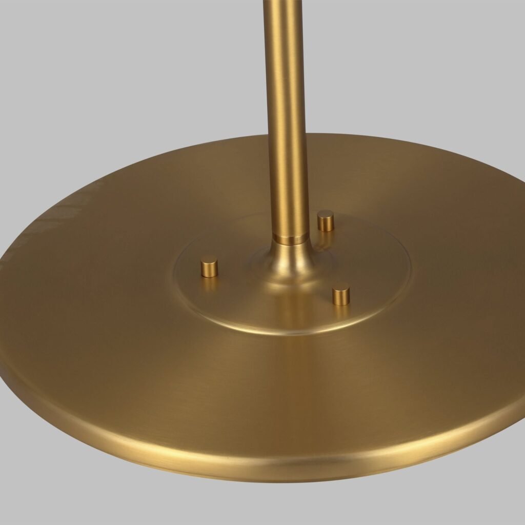 Merlara Arm Brass Desk Floor Lamp – image 3