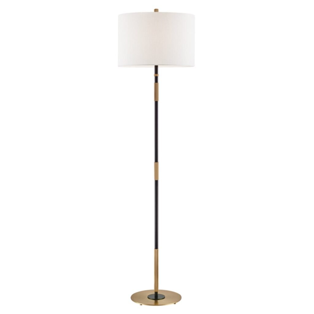 Lixouri Two Coloured Brass Floor Lamp