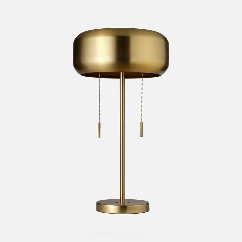 Risan Gold Plated Double Chain Table Lamp