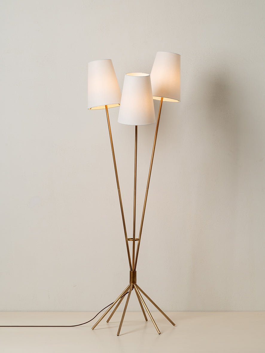 Battaglia Three Arm Shade Floor Lamp – image 2