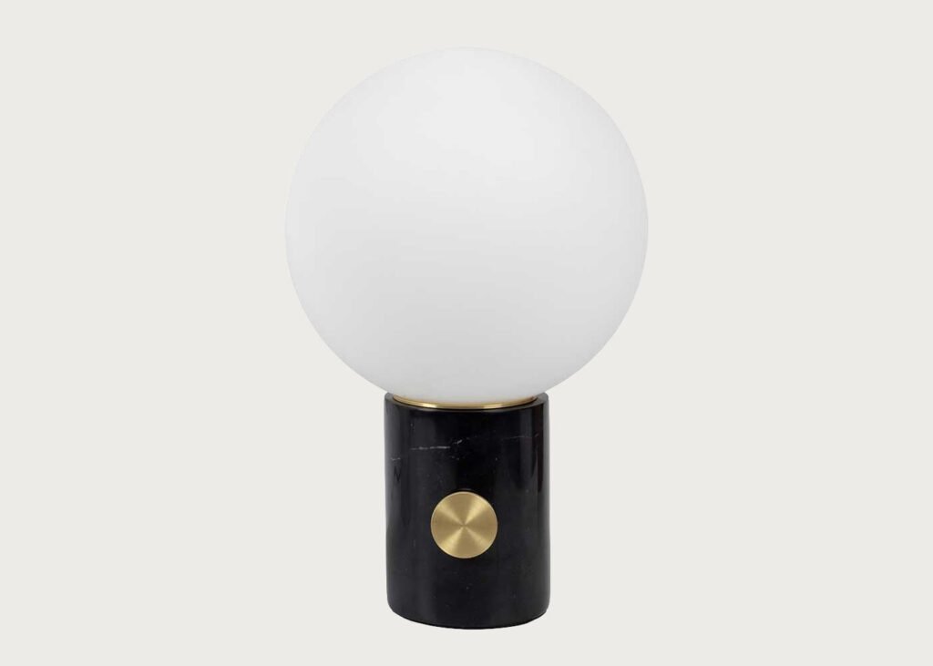 Testico Opal Küre Masa Lambası
