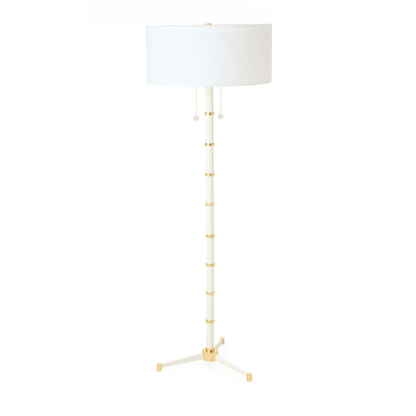 Trebaseleghe Bambu Formlu Fildişi Lambader – image 4