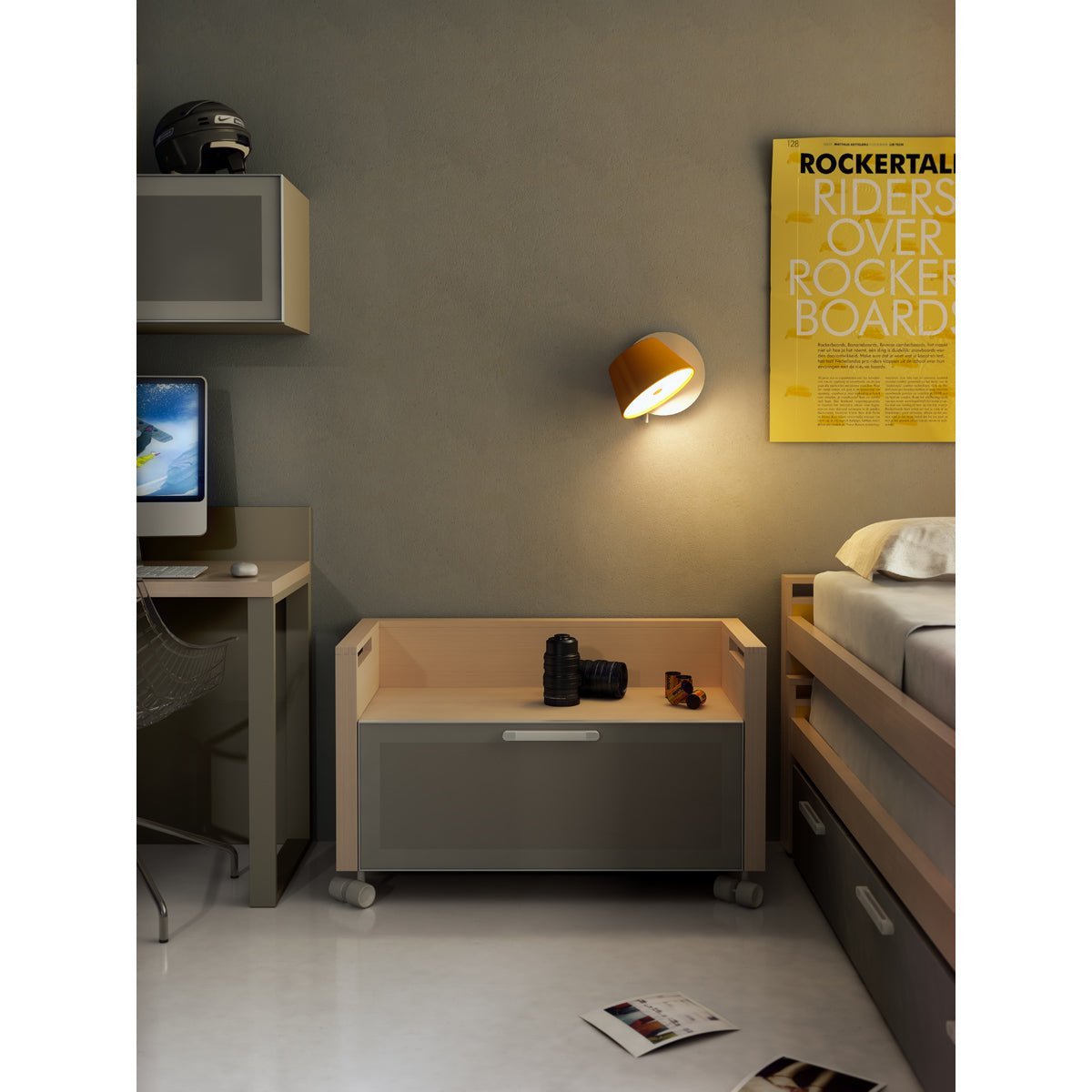 Marettimo Çift Başlıklı Duvar Apliği – image 3