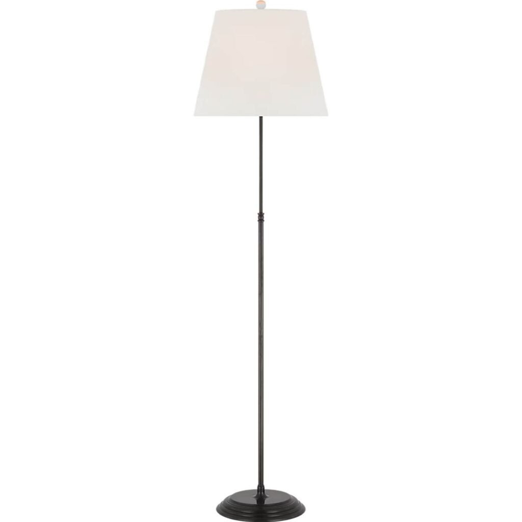 Nymfes Bronze Slim Body Floor Lamp